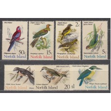 Norfolk Correo Yvert 116/22 ** Mnh Fauna - Aves
