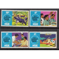 Niue Correo Yvert 137/40 ** Mnh Fauna