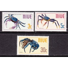 Niue Correo Yvert 118/20 ** Mnh Fauna - Cangrejos