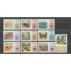 Samoa Correo Yvert 305/14 ** Mnh Fauna - Peces - Insectos -Mariposas
