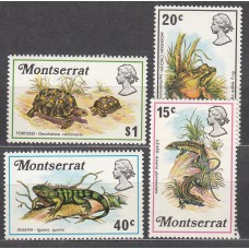 Montserrat Correo Yvert 278/81 ** Mnh Fauna