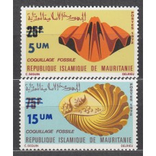 Mauritania Correo Yvert 311/12 ** Mnh Fosiles