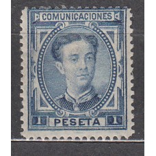 España Reinado Alfonso XII 1876 Edifil 180 * Mh