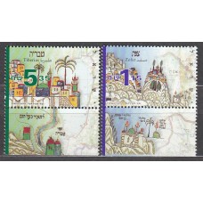 Israel Correo 1999 Yvert 1435/36 ** Mnh