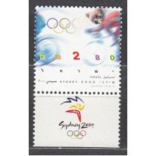 Israel Correo 2000 Yvert 1496 ** Mnh Deportes