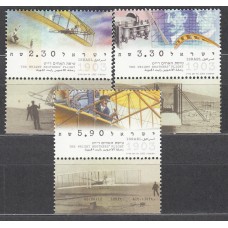 Israel Correo 2003 Yvert 1648/50 ** Mnh Aeroplanos