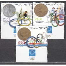 Israel Correo 2004 Yvert 1712/14 ** Mnh Juegos Olimpicos de Atenas - Deportes