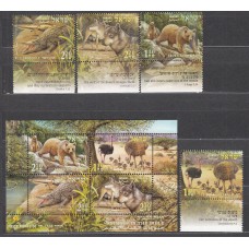 Israel Correo 2005 Yvert 1731/24+Hoja 70 ** Mnh Fauna