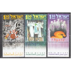 Israel Correo 2005 Yvert 1769/71 ** Mnh Derechos de los Niños