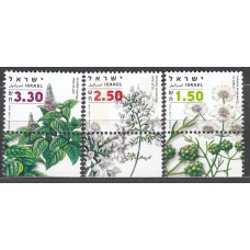 Israel Correo 2006 Yvert 1830/32 ** Mnh Flores