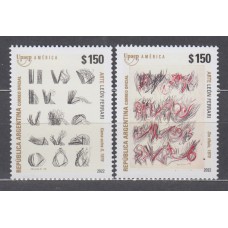 Argentina Correo 2022 Yvert 3295/96 ** Mnh Upaep Arte