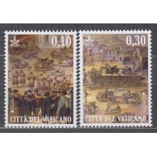 Vaticano Correo 2022 Yvert 1907/8 ** Mnh Europa