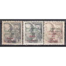 Guinea Correo 1949 Edifil 273/74 ** Mnh 3 valores