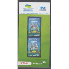 Costa Rica Hojas Yvert 84 ** Mnh Instit Benemerita