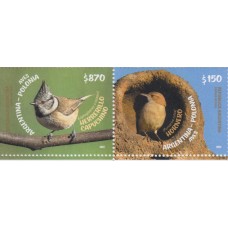 Argentina Correo 2022 Yvert 3302/3303 ** Mnh Emisión Conjunta con Polonia - Fauna - Aves