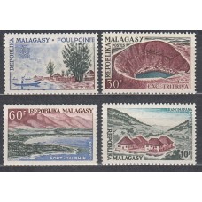 Madagascar - Correo 1962 Yvert 365/8 ** Mnh