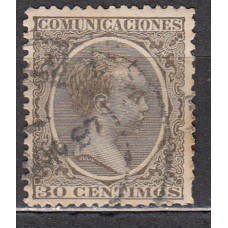 España Sueltos 1889 Edifil 222 usado  Normal