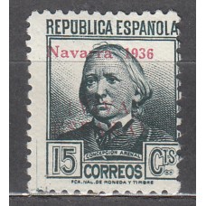 Locales Patrióticos Pamplona 1936 Edifil 4hcc * Mh Sobrecarga Roja