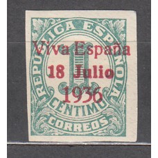 Locales Patrióticos Santa Cruz de Tenerife 1937 Edifil 36 * Mh