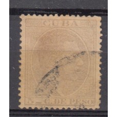 Cuba Sueltos 1883 Edifil 101 usado