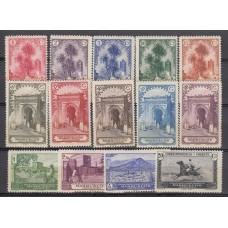 Marruecos Correo 1928 Edifil 105/118 ** Mnh