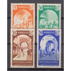 Marruecos Correo 1939 Edifil 196/99 ** Mnh