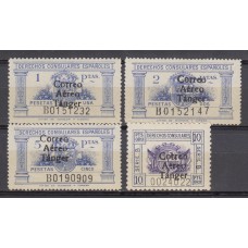 Tanger Correo 1939 Edifil 147/150 ** Mnh