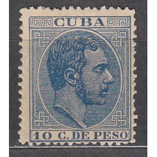 Cuba Sueltos 1883 Edifil 103 * Mh