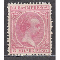 Cuba Sueltos 1894 Edifil 133 ** Mnh