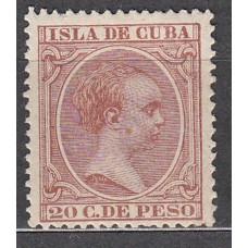 Cuba Sueltos 1894 Edifil 139 * Mh