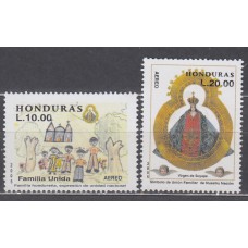 Honduras Aereo 2005 Yvert 1197/98 ** Mnh Union Familiar