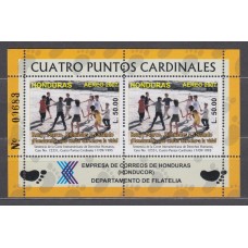 Honduras Hojas Yvert 85 ** Mnh Cuatro Puntos Cardinales