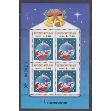 Honduras Hojas Yvert 76 ** Mnh Navidad