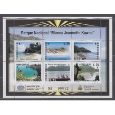 Honduras Hojas Yvert 96 ** Mnh Parque Nacional