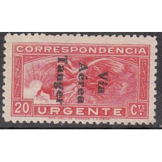 Tanger Variedades 1938 Edifil 141hi ** Mnh Sobrecarga Invertida