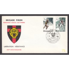 Belgica Sobres Primer Dia FDC Yvert 1296/97 - Deportes Buruselas 1964