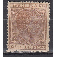 Cuba Sueltos 1882 Edifil 70 (*) Mng
