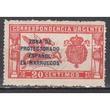 Marruecos Sueltos 1923 Edifil 90N (*) Mng