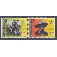 Nicaragua Correo 2009 Yvert 2667/68 ** Mnh Revolución Popular