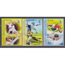 Nicaragua Correo 2004 Yvert 2604/6 ** Mnh Deportes