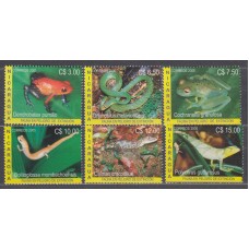 Nicaragua Correo 2005 Yvert 2630/35 ** Mnh Fauna