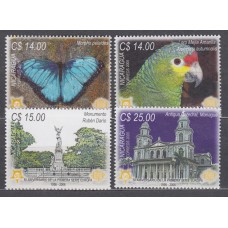 Nicaragua Correo 2005 Yvert 2637/40 ** Mnh Fauna