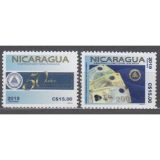 Nicaragua Correo 2010 Yvert 2678/79 ** Mnh Banca Central