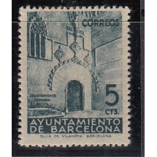 Barcelona Correo 1938 Edifil 20 ** Mnh