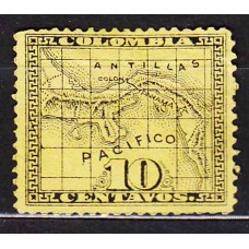 Estado de Colombia Correo Yvert 8 usado