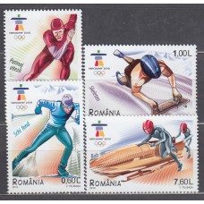 Rumania Correo 2010 Yvert 5405/8 ** Mnh Deportes - Olimpiada de Invierno Vancouver