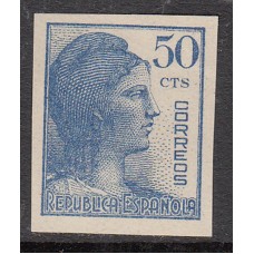 España Sueltos 1938 Edifil 753s Alegoria (*) Mng