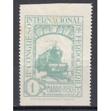 España Variedades 1930 Edifil 469 (*) Mng Sin dentar horizontalmente