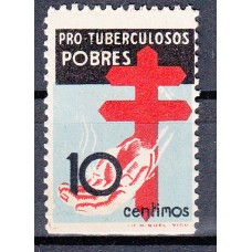 España Variedades 1937 Edifil 840smz ** Mnh sin dentar margen inferior