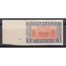 España Variedades 1937 Edifil 835p (*) Papel cartulina